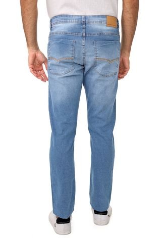 Calça Jeans Aeropostale Skinny Pespontos Azul