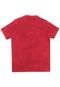 Camiseta Hang Loose Manga Curta Menino Vermelha - Marca Hang Loose