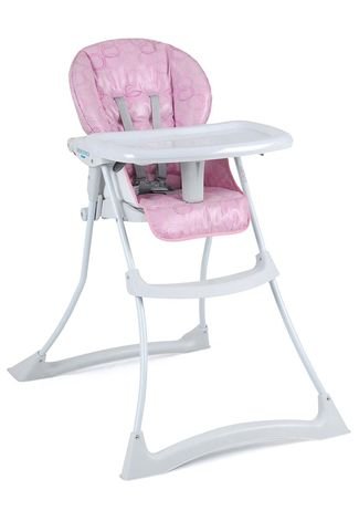 Cadeira De Alimentação Burigotto Baby Menina Rosa