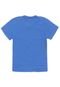 Camiseta Kamylus Menino Personagens Azul - Marca Kamylus
