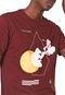 Camiseta Volcom Float Vinho - Marca Volcom