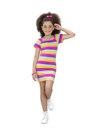 Vestido Infantil Multicolor Mp 90750