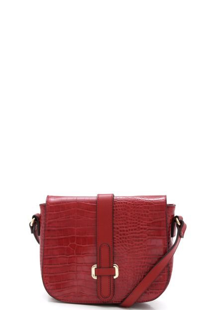 Bolsa Chenson Croco Vermelha - Marca Chenson