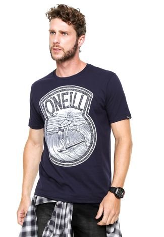 Camiseta O'Neill Hangten Azul-Marinho