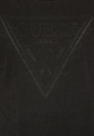 Camiseta Guess U.S.A. Preta
