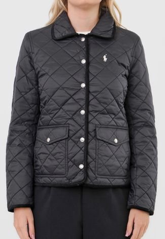 Jaqueta Puffer Matelassê R.L Preto - Mod Store