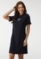 Vestido Tommy Hilfiger Curto Logo Azul-Marinho - Marca Tommy Hilfiger