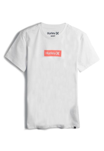 Camiseta Hurley Menino Logo Branca - Marca Hurley