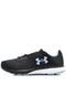 Tênis Under Armour Charged Rebel W Preto/Azul - Marca Under Armour