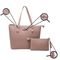 Kit 3 Bolsas Willibags Sacola Grande com Carteira Nude - Marca WILLIBAGS