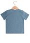 Camiseta Rovitex Manga Curta Menino Azul - Marca Rovitex