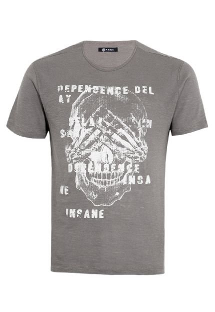 Camiseta Mandi Dependence Cinza - Marca Mandi