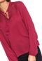 Blusa H Heli Renda Rosa - Marca H Heli