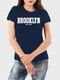 Camiseta Feminina Marinho Brooklyn Algodão Premium Benellys - Marca Benellys