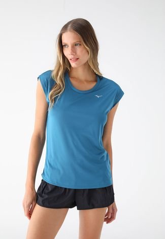 Camiseta Mizuno Reta Sportwear Azul