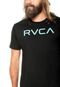 Camiseta RVCA Gradient Preta - Marca RVCA