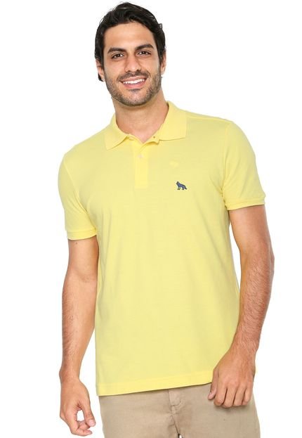 Camisa Polo Acostamento Logo Amarela - Marca Acostamento