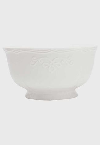 Conjunto 6 Bowls De Porcelana Super Branco