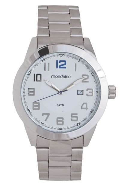 Relógio Mondaine M 78444G0MBNA1 Cromado Prata - Marca Mondaine