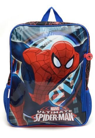 Mochila Sestini Spider-Man 17M G Infantil Azul