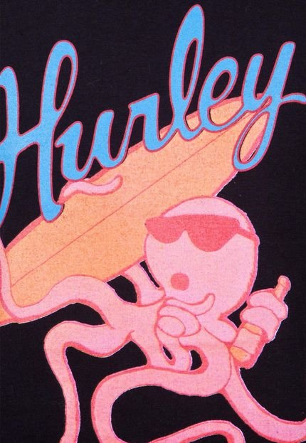 Regata Hurley Octopus Preta - Marca Hurley