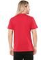 Camiseta Industrie Estampada Bicolor Vermelha/Preta - Marca Industrie