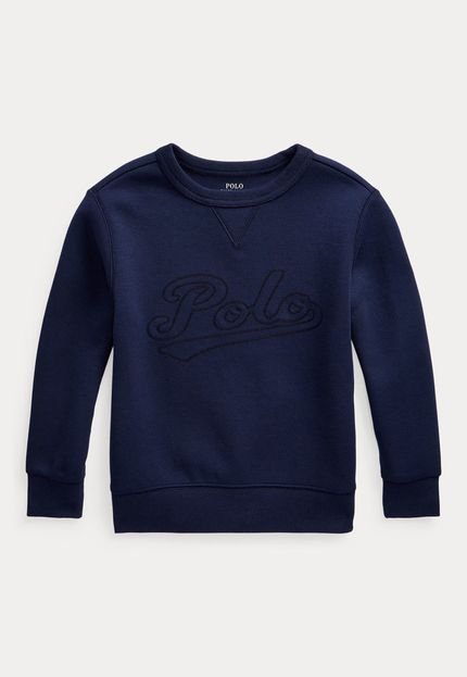 Blusa Infantil Polo Ralph Lauren Lisa Azul-Marinho - Marca Polo Ralph Lauren