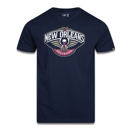 Camiseta New Era Regular New Orleans Pelicans Marinho - Marca New Era