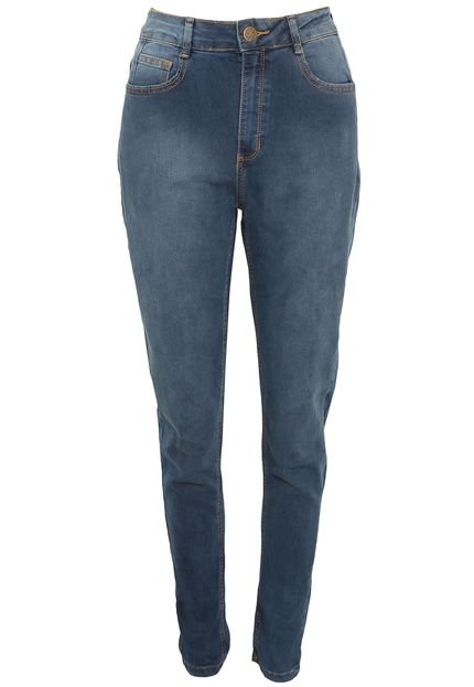 Calça Jeans Malwee Skinny Estonada Azul - Marca Malwee