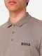 Polo Hugo Boss Paule Slim Fit Caqui - Marca Hugo Boss