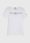 Camiseta Tommy Hilfiger Slim Logo Branca - Marca Tommy Hilfiger