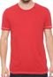 Camiseta Calvin Klein Slim Estampada Vermelha - Marca Calvin Klein