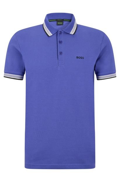Camisa Polo BOSS Paddy Roxo - Marca BOSS