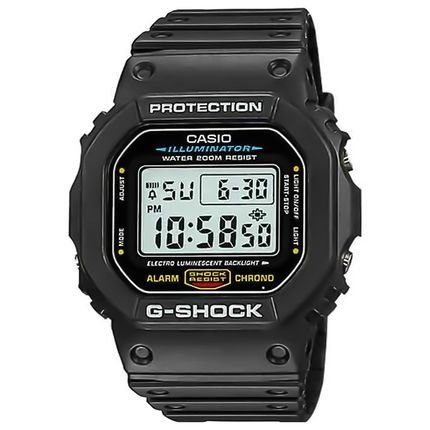 Relógio Casio G-Shock Digital DW-5600E-1VDF Preto - Marca Casio