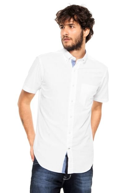 Camisa Nautica Lisa Branca - Marca Nautica