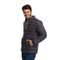 Jaqueta Puffer Acolchoada Masculina Sem Capuz Chumbo Emporio Alex - Marca Emporio Alex