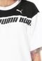 Camiseta Puma Modern Sports Sweat Tee Branca/Preta - Marca Puma
