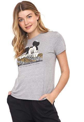 Blusa Cativa Disney Mickey  Branco