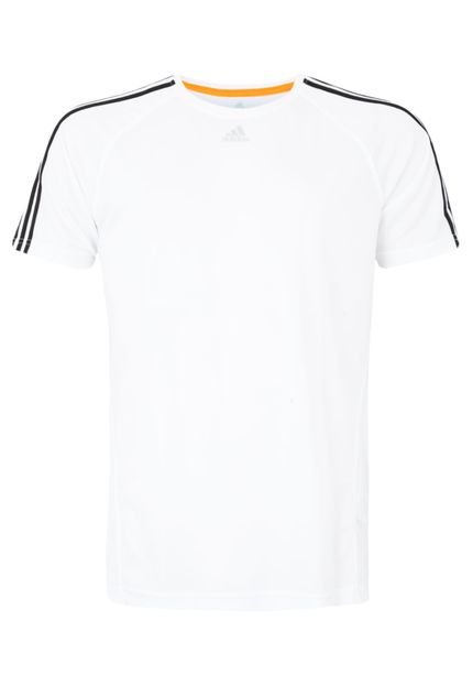 Camiseta adidas Performance Clima 3S Ess Branca - Marca adidas Performance