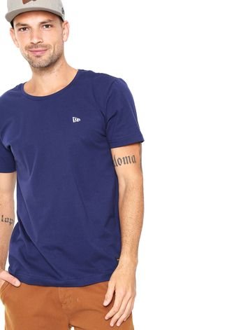 Camiseta New Era NE Fast Azul-Marinho
