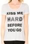 Camiseta MOB Kiss Bege - Marca MOB