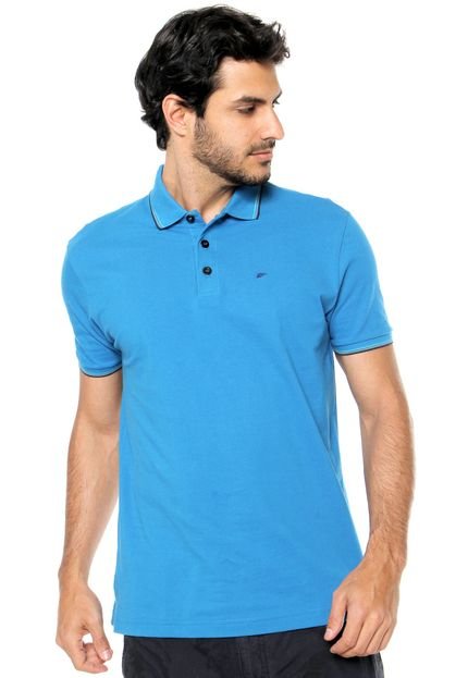 Camisa Polo Ellus Comfort Azul - Marca Ellus