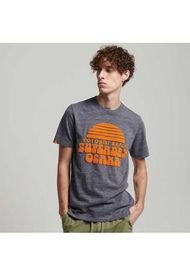Camiseta Para Hombre Premium Goods Graphic Superdry