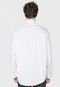 Camisa Calvin Klein Reta Listrada Branca/Cinza - Marca Calvin Klein
