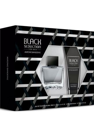 Kit Perfume Seduction In Black Antonio Banderas 100ml