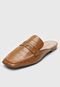 Mocassim Mule Loafer de Couro Caramelo - Marca Jorge Bischoff