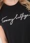 Camiseta Tommy Hilfiger Heritage Graphic Preta - Marca Tommy Hilfiger