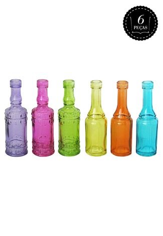 Kit Garrafas Urban Ciences Bottles Multicolorido