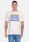 Camiseta Fatal Estampada Alpine Areia - Marca Fatal
