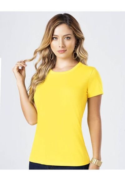 Camiseta Mujer Amarillo Mp 82961 - Compra Ahora